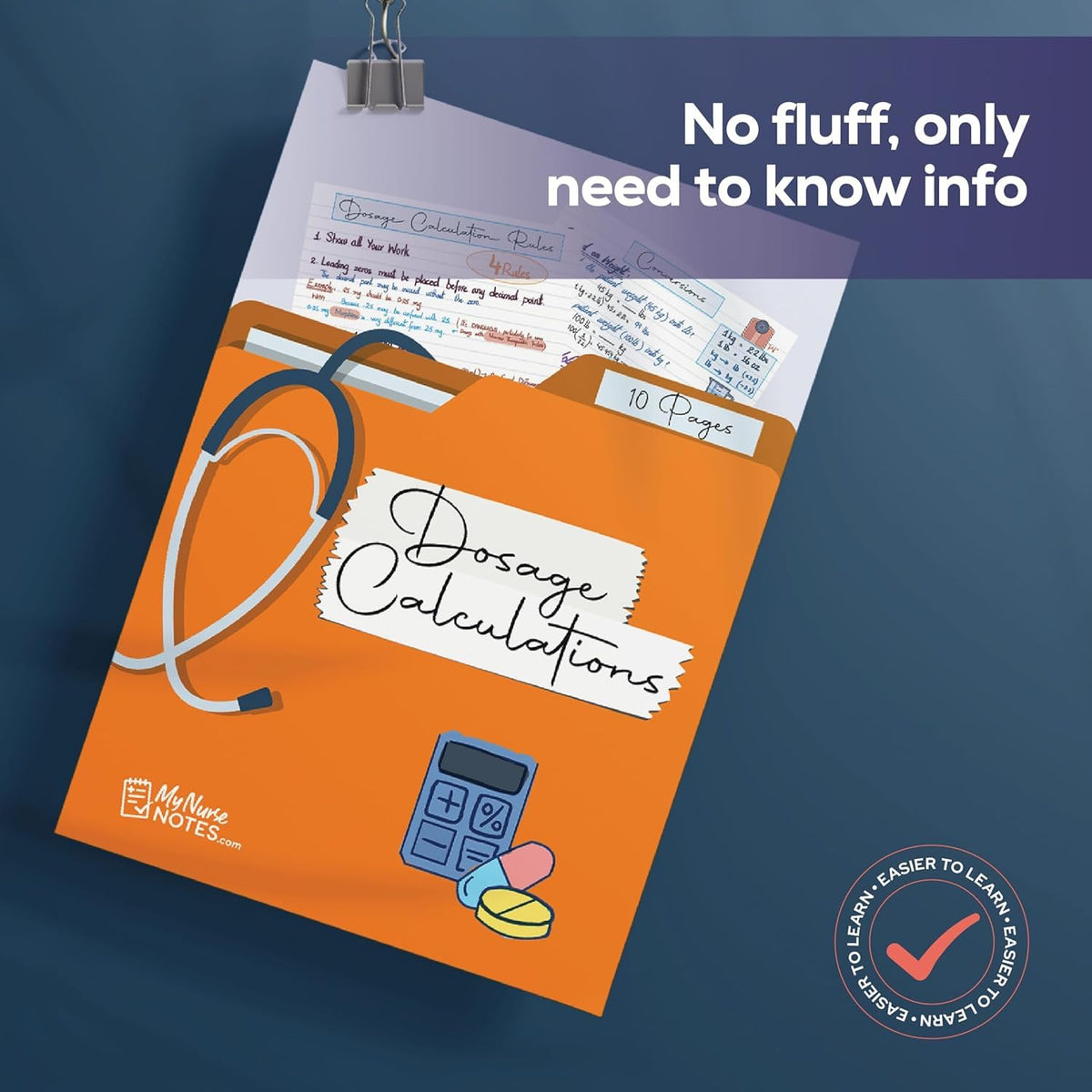 Nursing Success Bundle: 400+ Page Handwritten Notes, Designed to Ace Nursing School, Concise & Comprehensive